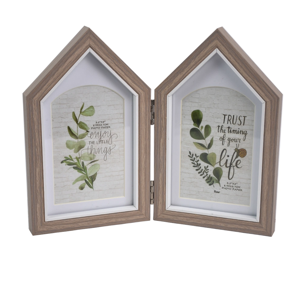 High Quality MDF Wrapped Double Side Photo Frame