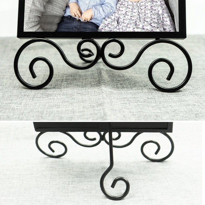 Design Sense Picture Frame Set Iron Wall Picture Frame High Grade Metal Horizontal Picture Frame