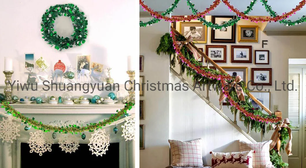 Christmas PVC Pet Wreath Christmas Ornaments