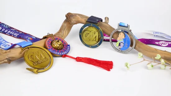 Benutzerdefinierte Holz 925 Silber Kunststoff Miz Kristall Handwerk Sechseck Schwimmeinsatz Medaille Sechseck Display Gießmaschine Aufhänger Rohlinge Medaille